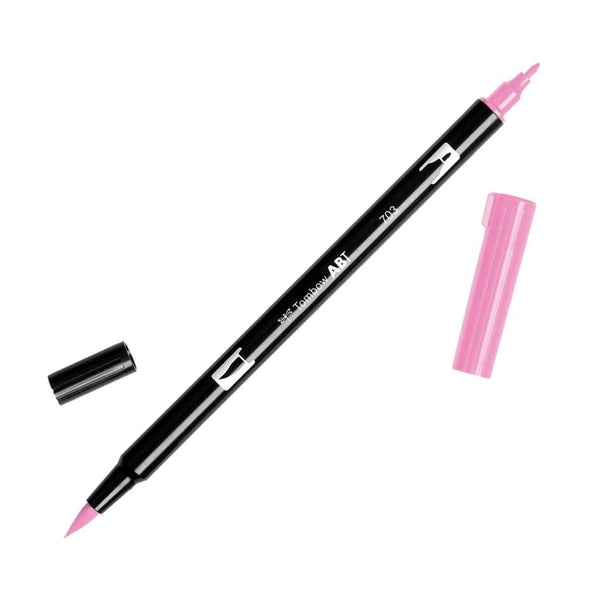American Tombow - Dual Brush Pen - 703 Pink Rose