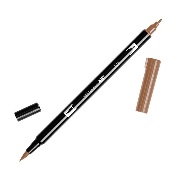 American Tombow - Dual Brush Pen - 977 Saddle Brown