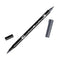 American Tombow - Dual Brush Pen - N45 Cool Grey 10