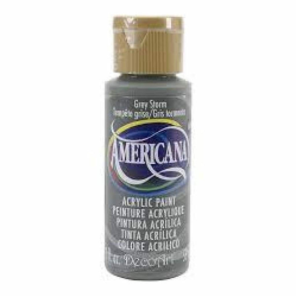 Americana Acrylic Paint 2oz - Grey Storm