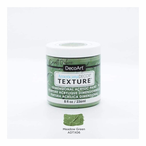 Americana Decor Texture 8oz - Meadow Green