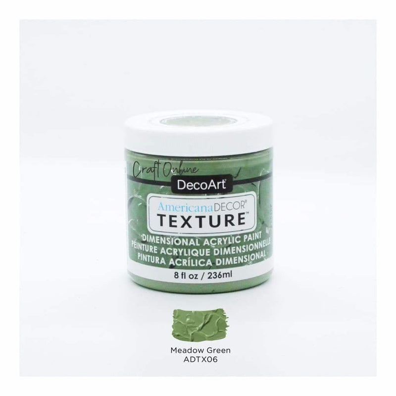 Americana Decor Texture 8oz - Meadow Green