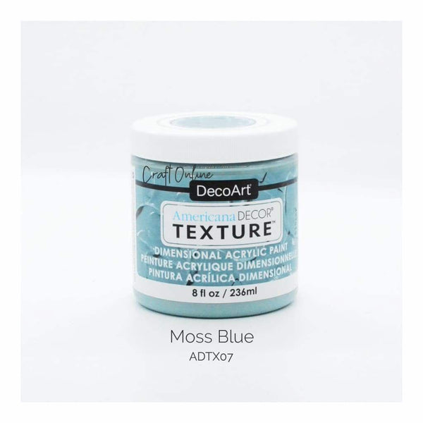 Americana Decor Texture 8oz - Moss Blue