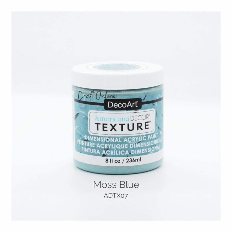 Americana Decor Texture 8oz - Moss Blue