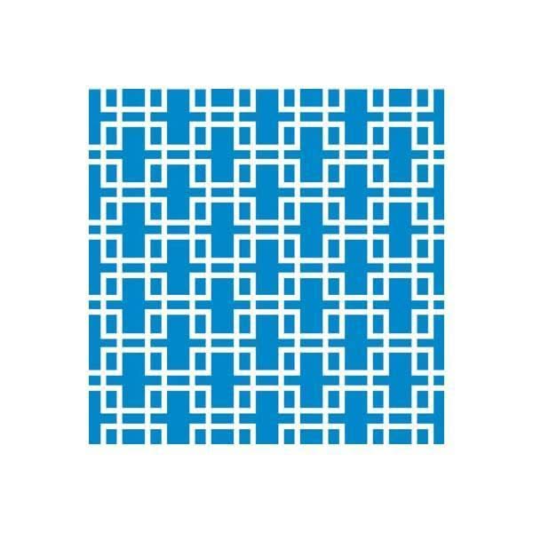 Anna Griffin - Darcey - Blue Ironwork 12x12 paper (pack of 10)
