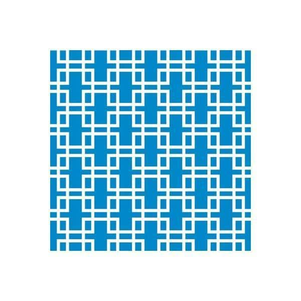 Anna Griffin - Darcey - Blue Ironwork 12x12 paper (pack of 10)