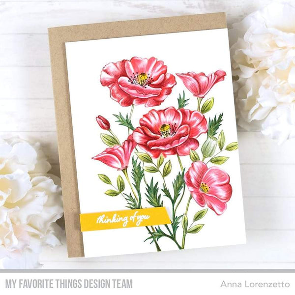 My Favorite Things Die-namics Die - Wild Poppies*
