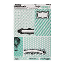 Hambly Screen Prints - Mini Overlay 5"x8" - Aqua*