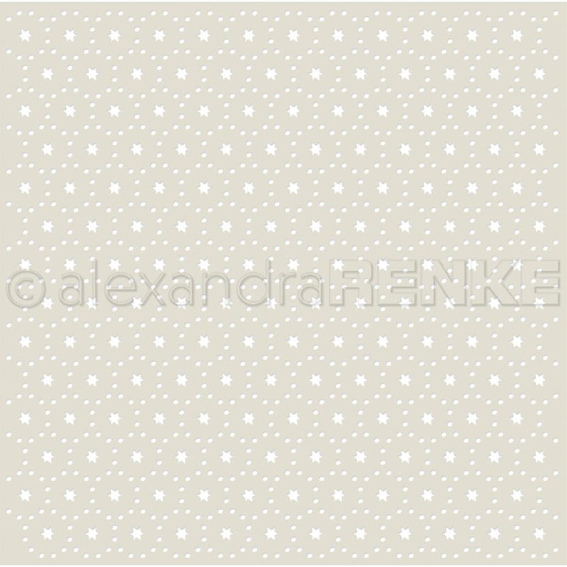 Alexandra Renke Stencil 6inch X6inch - Stars & Points