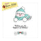 Art Impressions Note-Ables Cling Rubber Stamp Snowman