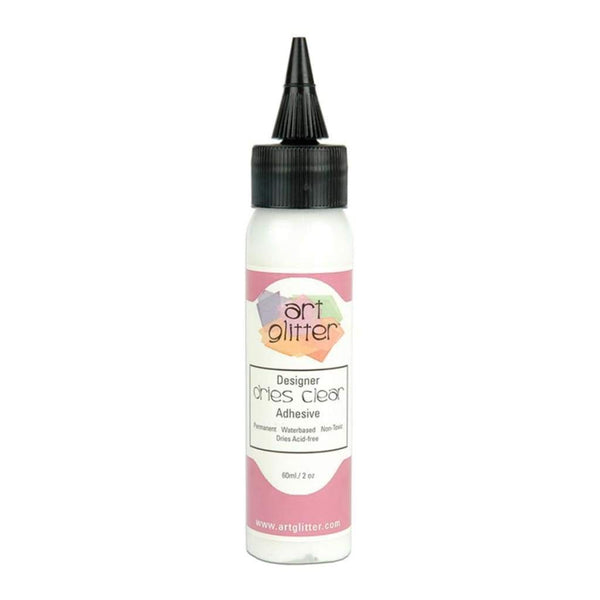 Art Institute Glitter Designer Dries Clear Adhesive 2oz