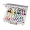 Artbin Super Satchel Box With Removable Thread Trays 15In.X14in.X3.5In. Translucent
