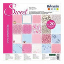 Artemio Sweet Papers 12 Artemio Sweet Papers 12 Inch X12 Inch  40 Pack  2 Each Of 20 Designs
