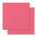 American Crafts 12Inx12in Textured Cardstock - Grapefruit - Single Sheet