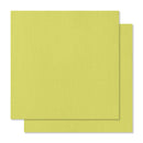 American Crafts 12in x 12in Textured Cardstock - Limeade - Single Sheet