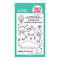 Avery Elle Clear Stamp Set 4 inch X6 inch Bring On The Joy*