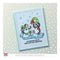 Avery Elle Clear Stamp Set 4 inch X6 inch Bring On The Joy*