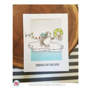 Avery Elle Clear Stamp Set 4 inch X6 inch Bring On The Joy*