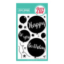 Avery Elle Clear Stamp Set 4X6 inch - Balloons