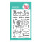 Avery Elle Clear Stamp Set 4X6 inch - Mimosas