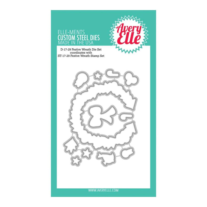 Avery Elle - Elle-Ments Dies Festive Wreath*