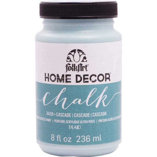 FolkArt Home Decor Chalk Paint 8oz - Cascade*