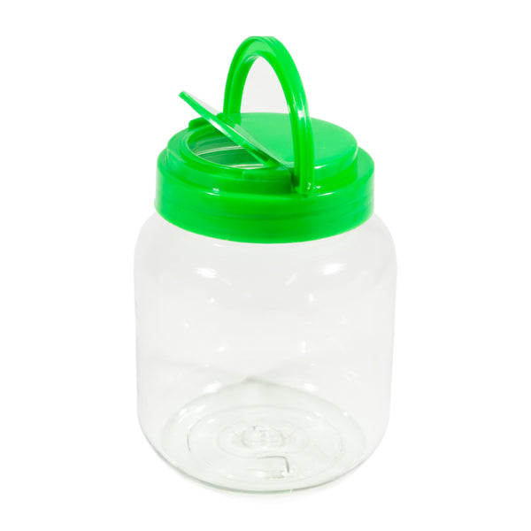 Universal Crafts 500ml Plastic Jar With Plastic Pour Lid and Handle - Green