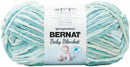Bernat Baby Blanket Big Ball Yarn - Baby Blue/Green 10.5oz/300g