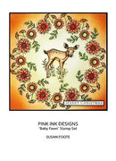 Pink Ink Designs 6"x 8" Clear Stamp Set - Fawn*