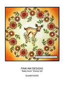 Pink Ink Designs 6"x 8" Clear Stamp Set - Fawn*