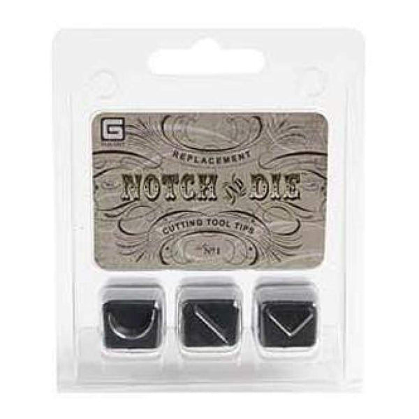 Basic Grey - Notch Tip Replacement Set - 3 Replacement Tips For The Notch & Die Cutting Tool  (Sold Individually)