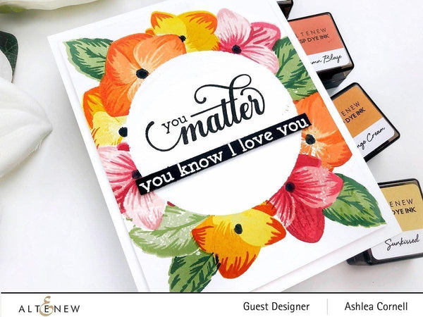 Altenew - Basic Blooms 6x6 inch Mask Stencil*