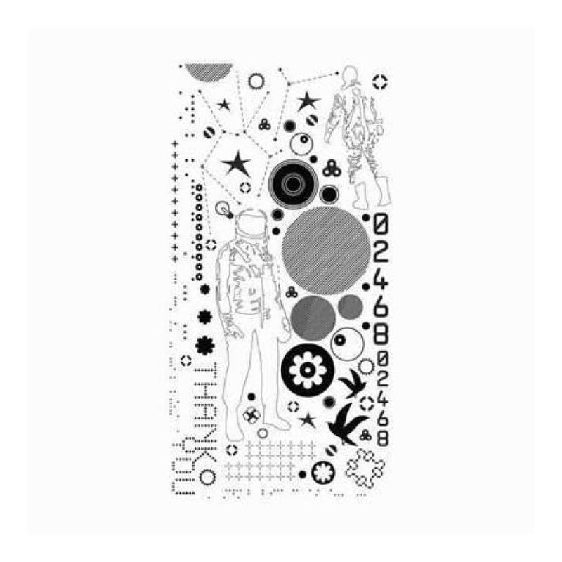 Basicgrey - Vague Rub-Ons Black