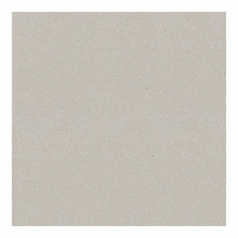 Poppy Crafts 12"x 12" Grey Chipboard - 10 sheets - 1.2mm thick - Super Smooth