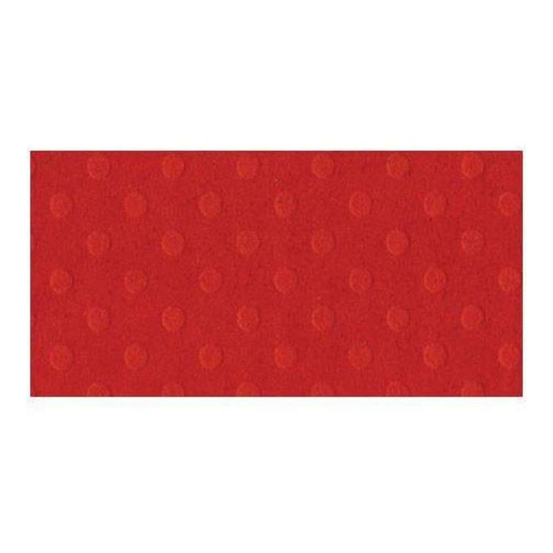 Bazzill Dotted Swiss Cardstock 12 inch X12 inch Fireball/Dotted Swiss