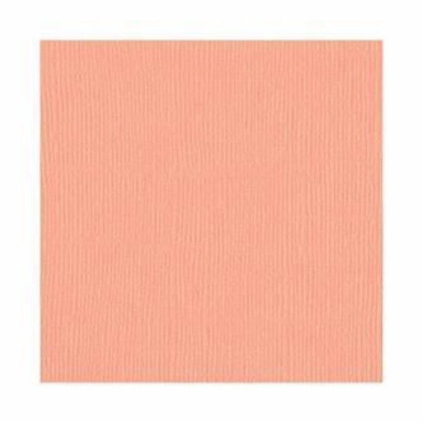Bazzill Mono Cardstock 12In. X12in.  Coral Cream