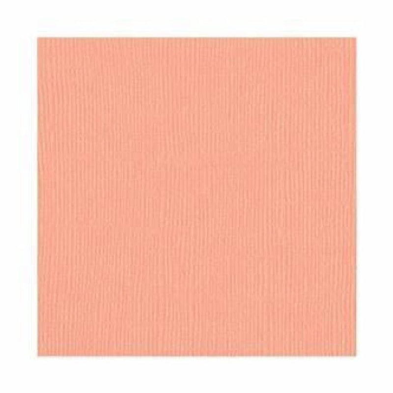 Bazzill Mono Cardstock 12In. X12in.  Coral Cream