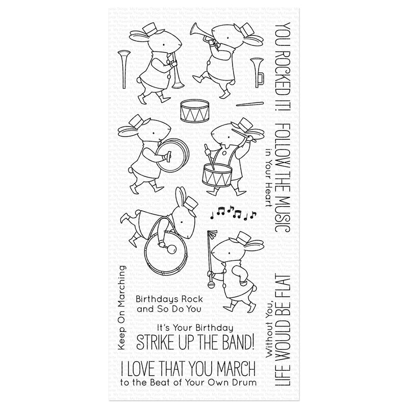 My Favorite Things Clear Stamps - Strike Up the Band*