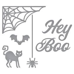 Spellbinders Etched Dies By Becca Feeken - Spooky Boo*