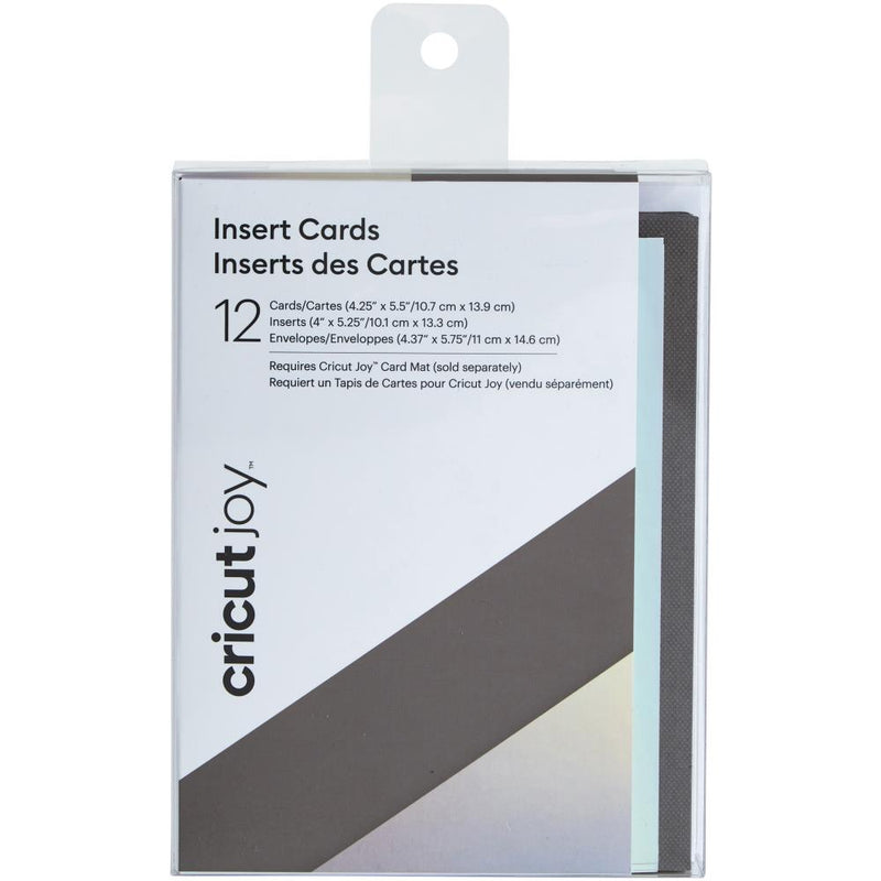 Cricut Joy Insert Cards, Gray/Silver Matte Holographic
