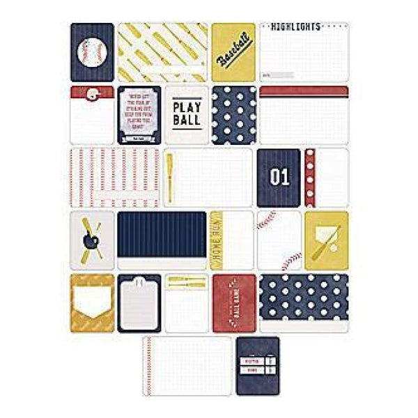 Becky Higgins - Project Life - Themed Cards 40 Pack - Baseball