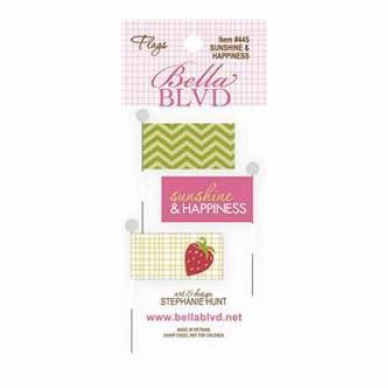 Bella Blvd - Flags - Sunshine & Happiness