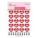 Bella Blvd Legacy Mini Heart Hugs Embellishments 20 pack Happy Birthdays
