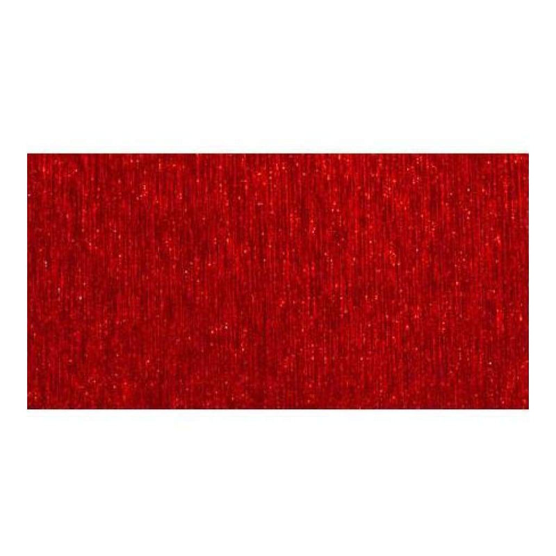 Best Creation Brushed Metal Single-Sided Paper 12 inch X12 inch - Red