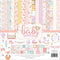Echo Park Collection Kit 12 inch X12 inch Hello Baby Girl