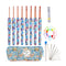 Poppy Crafts Crochet Hook Set #4 - Happier You - Blue