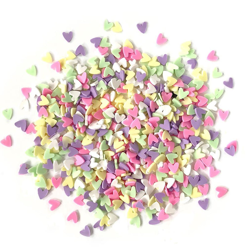 Buttons Galore Sprinkletz Embellishments 12g - Deco Hearts