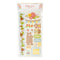 Bo Bunny Adhesive Chipboard Accents 6x12 inch - Weekend Adventures
