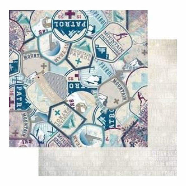 Bo Bunny Altitude Collection - Altitude Patrol Paper 12X12