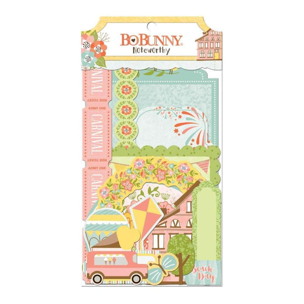 Bo Bunny Noteworthy Die Cuts - Weekend Adventures